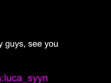 Freechat luca_syn on Chaturbate